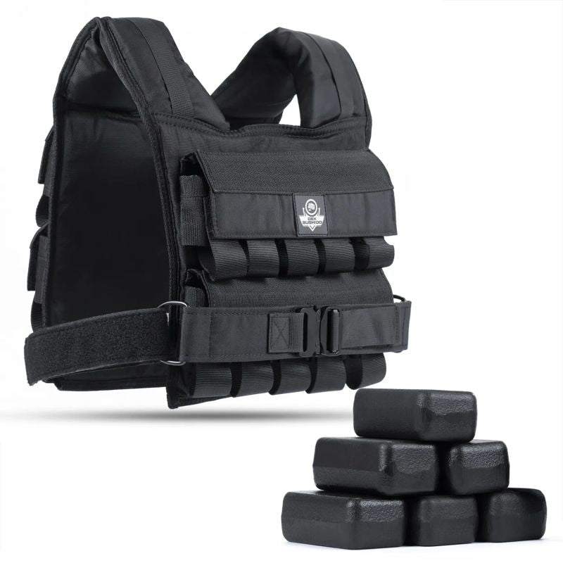 DBX Bushido 20kg Weighted Training Vest with Pulleys W20B | vests