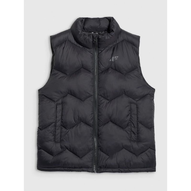 Boy's down vest with synthetic filling 4F 4FJRAW25TVJAM325-20S kabát