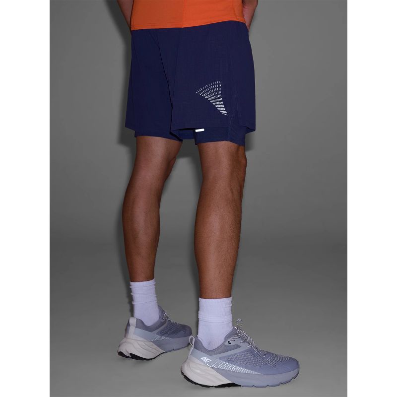 Men's 4F Quick-Dry Trail Running 4FWSS25TFSHM0880-22S short