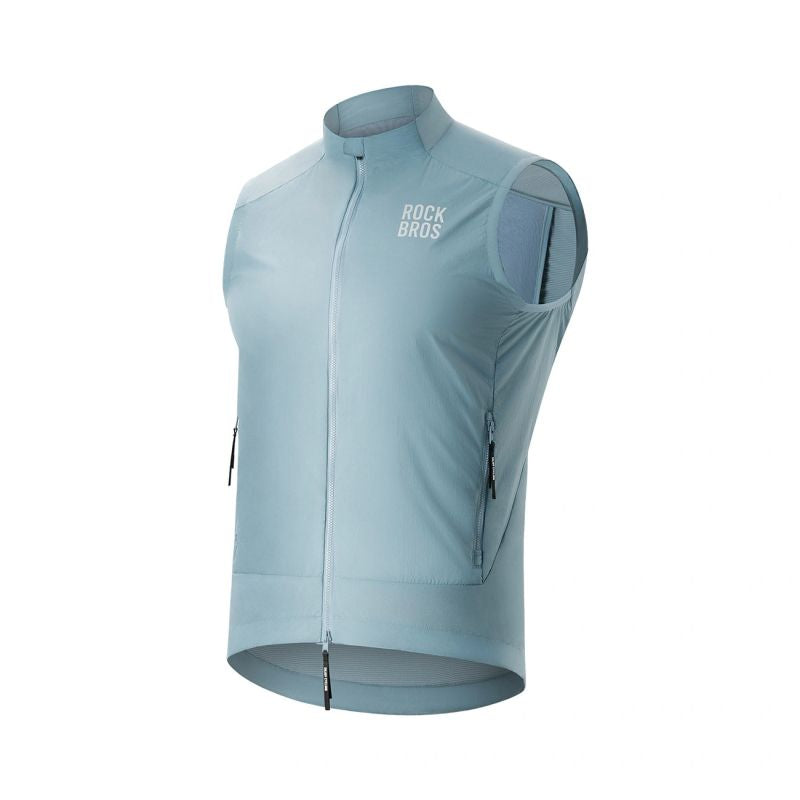 Rockbros Spring/Autumn Windproof Vest Size M - Blue niebieski \ m vests