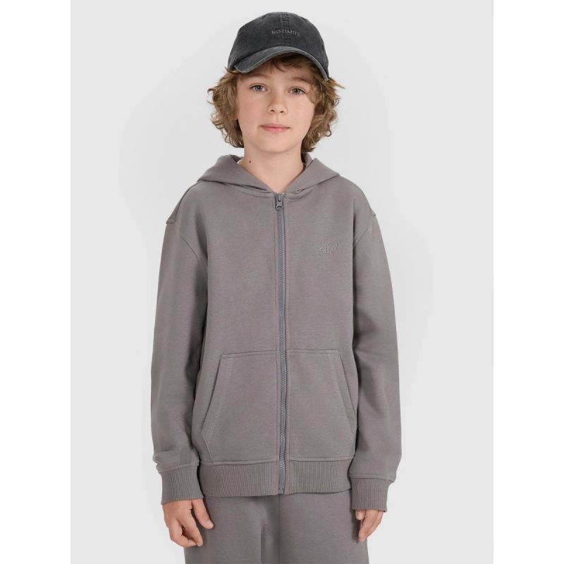 4f Boy's zip-up hoodie sweatshirt 4FJRAW25TSWSM2488-22S Ruházat