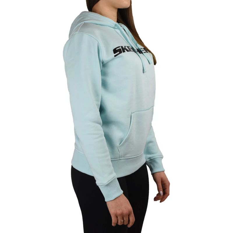Skechers Heritage Hoodie W WHD65-AQUA Pulóver