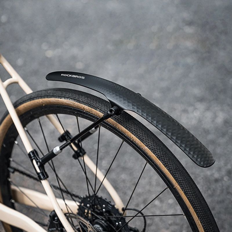 Rockbros 28210007001 Universal Adjustable Bicycle Mudguard – Black fekete kiegészítő Rockbros-28210007001
