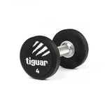 Tiguar PU dumbbell 4 kg fekete edzőfelszerelés TI-WHPU0040