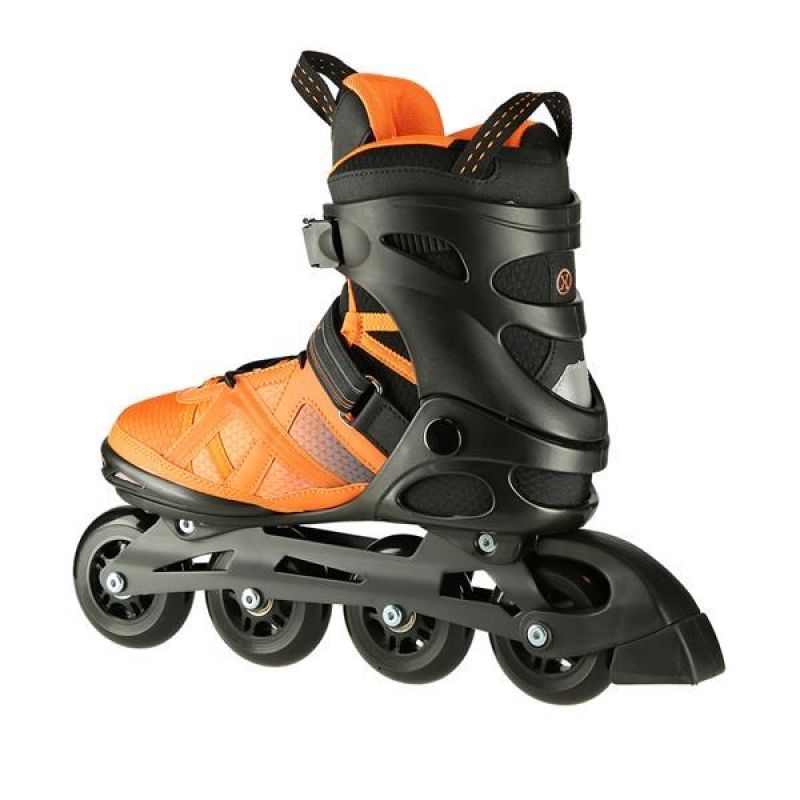 NILS Extreme NA14112 roller skates black and orange size
