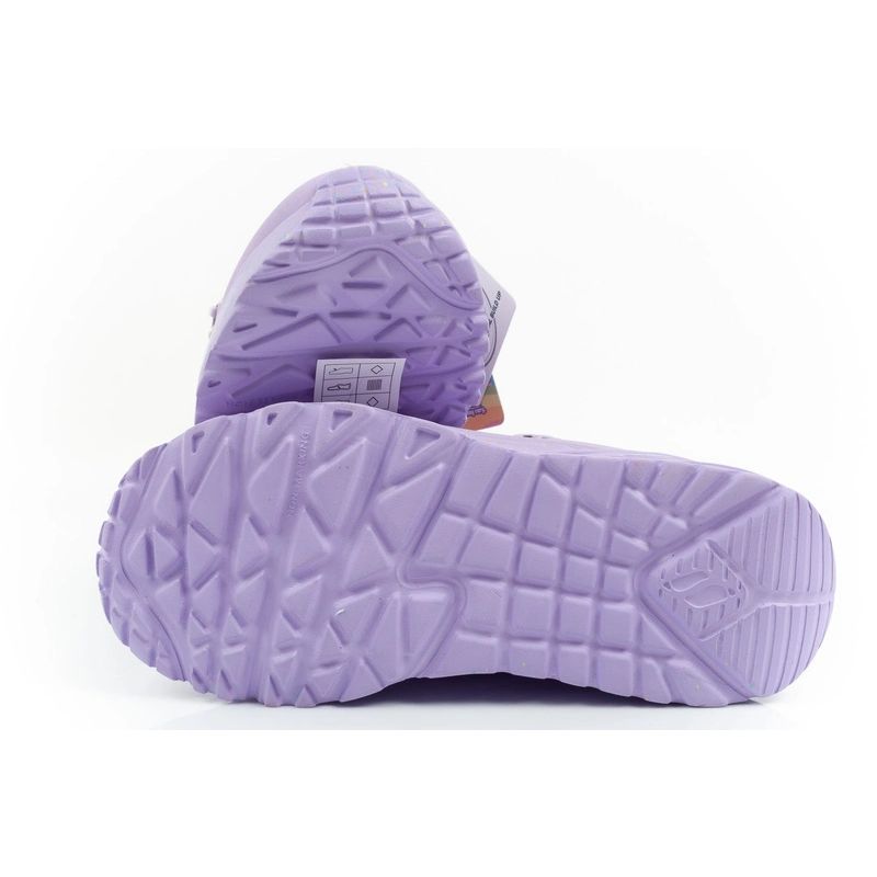 Skechers Uno Lite children's sports sneakers purple comfortable lila utcai cipő
