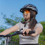 Rockbros Photochromic Cycling Glasses with UV Protection and Corrective Insert – White biały glasses, training equipment