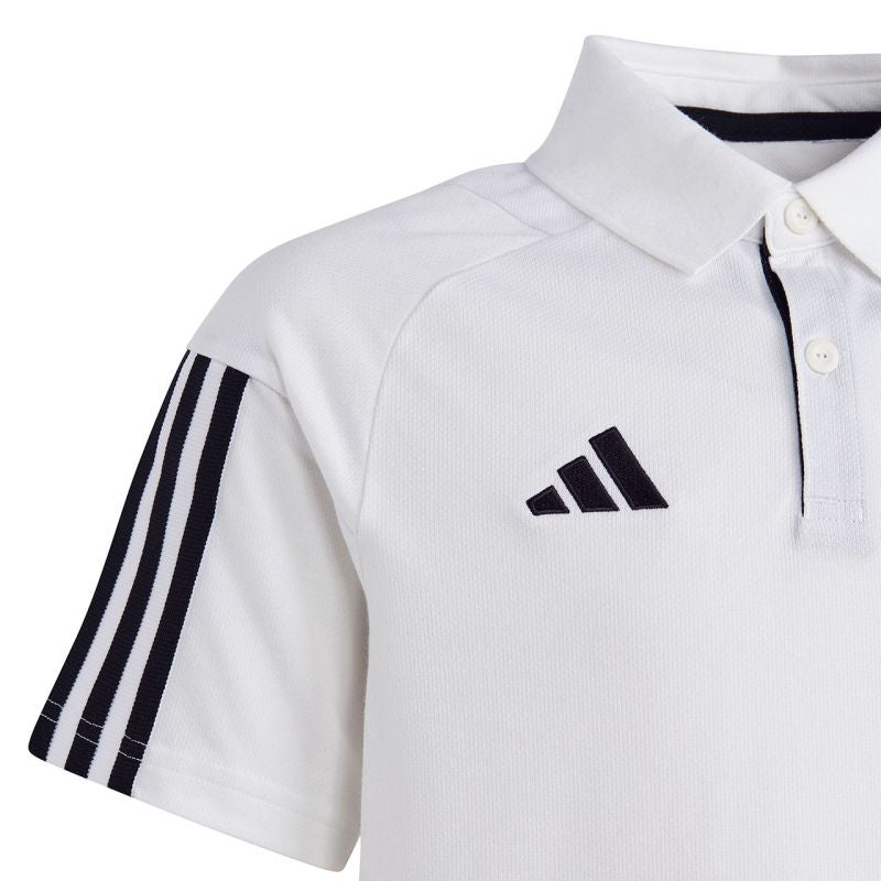 adidas Tiro 23 Competition Cotton Kids T-Shirt White IC4576 116cm póló