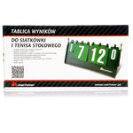 Meteor Volleyball and Table Tennis Scoreboard zöld boards
