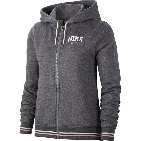 Nike Sweatshirt Nike W Hoodie FZ FLC Vrsty W BV3984 071 Pulóver