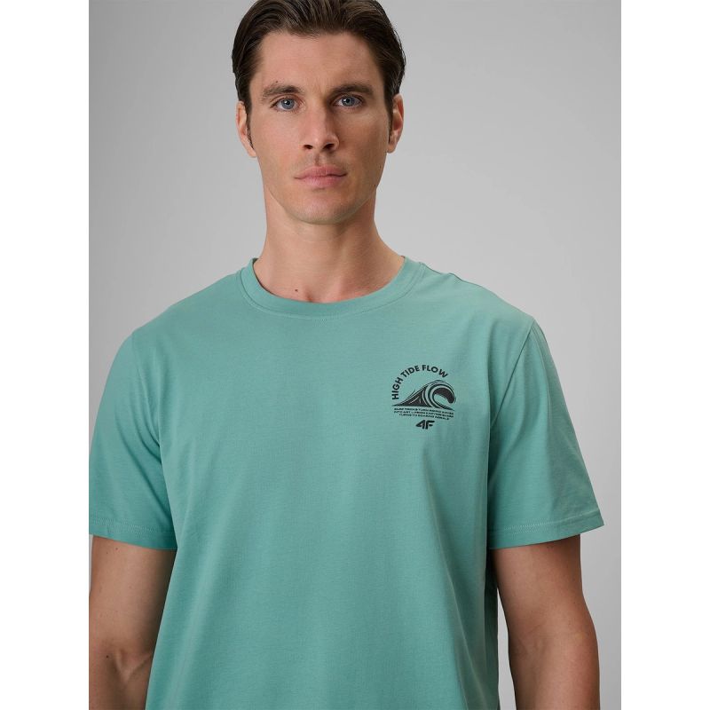 4F Men's relaxed T-shirt with print póló 4FRSS26TTSHM4296-47S