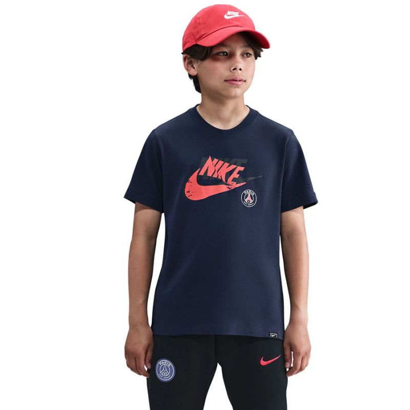 Nike PSG Crest Tee Junior HV4987-410 s (128-137cm) póló