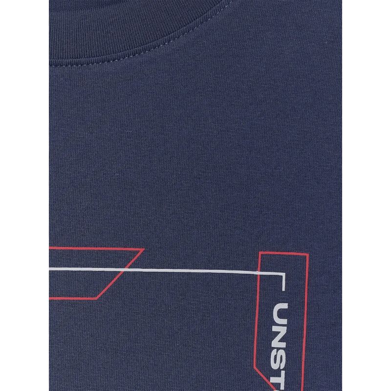 Men's longsleeve regular with print 4F 4FRAW25TLONM606-31S hosszú ujjú póló