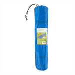 NILS CAMP NC4001 self-inflating mat with pillow, blue - 3.8 cm