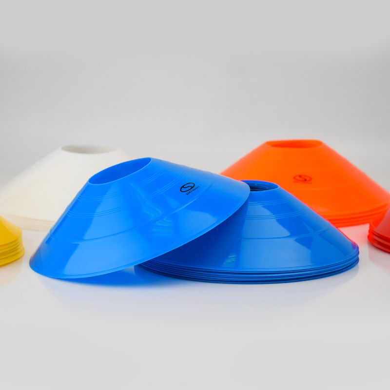 Conical plate cones 50 pcs + stand / TT50-19MULTI edzéssegítő