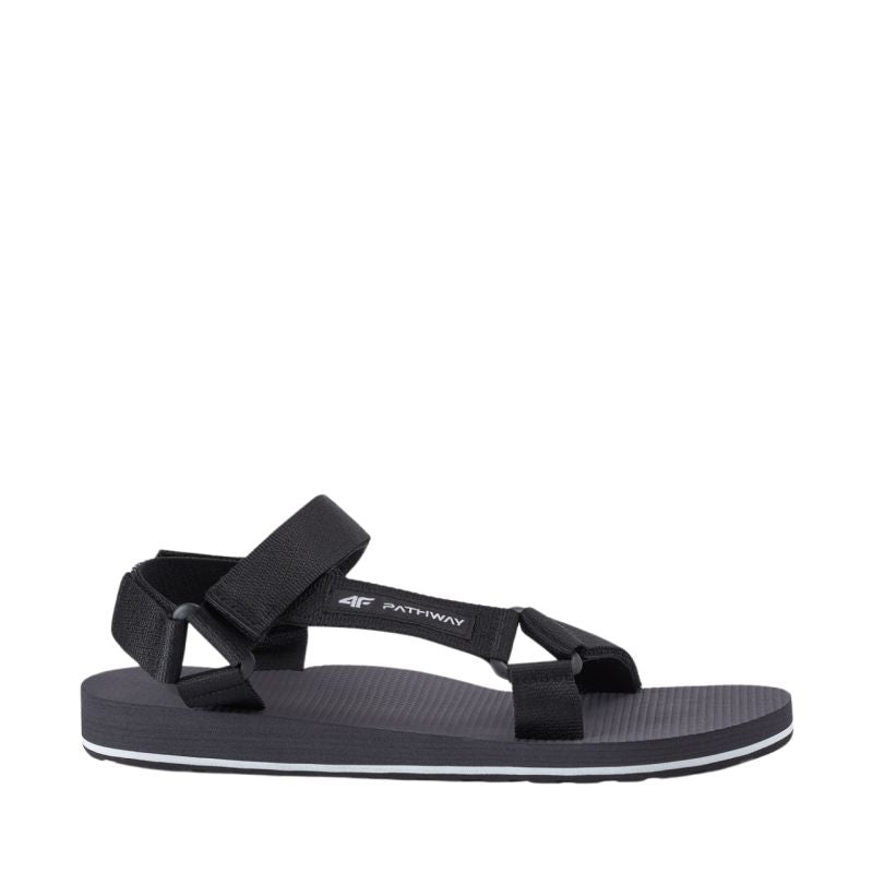 4F Men's sandals M1119 dark gray 23S szürke cipő 4FWSS26FSANM11923S