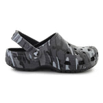 Crocs Classic Camouflage Clog K Black/Slate Gray 211879-0dd