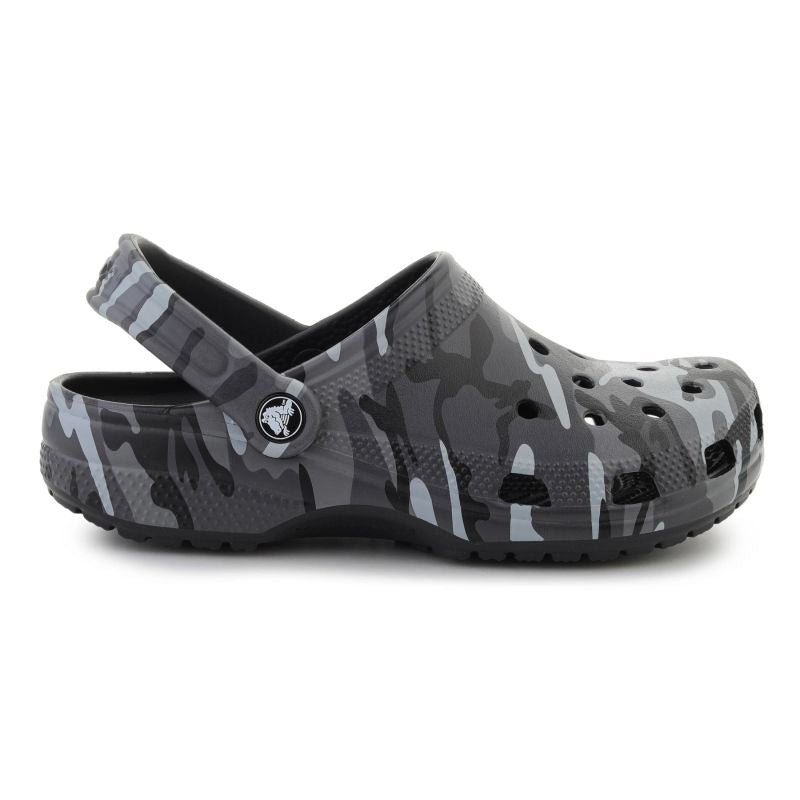 Crocs Classic Camouflage Clog K Black/Slate Gray 211879-0dd