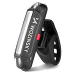 Wozinsky Front (400 lm) and Rear USB-C Bike Light Set - Black fekete készlet 304004-184365