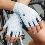 Rockbros Road Cycling Gloves Size: - Black and White fekete kesztyű