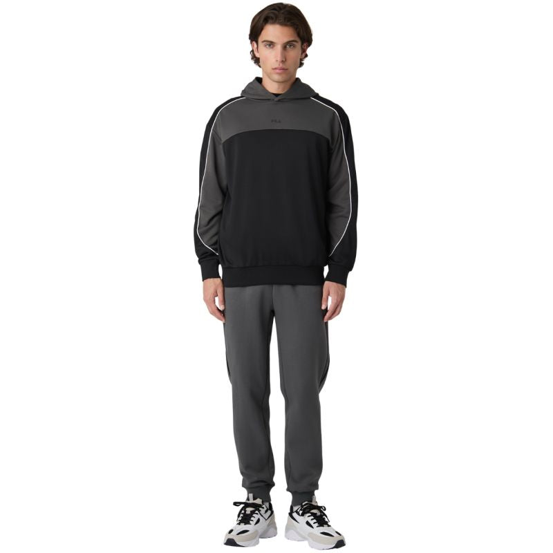 Fila Rivoli men's sweatshirt black and gray szürke pulóver