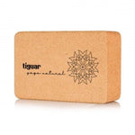 Tiguar cork yoga block barna edzőfelszerelés TI-J0003