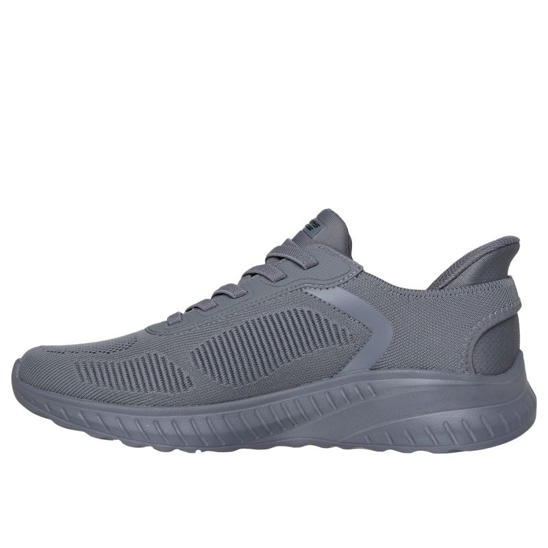 Skechers Men's BOBS SQUAD CHAOS SOLID STEP 118312 DKGY Sports utcai cipő