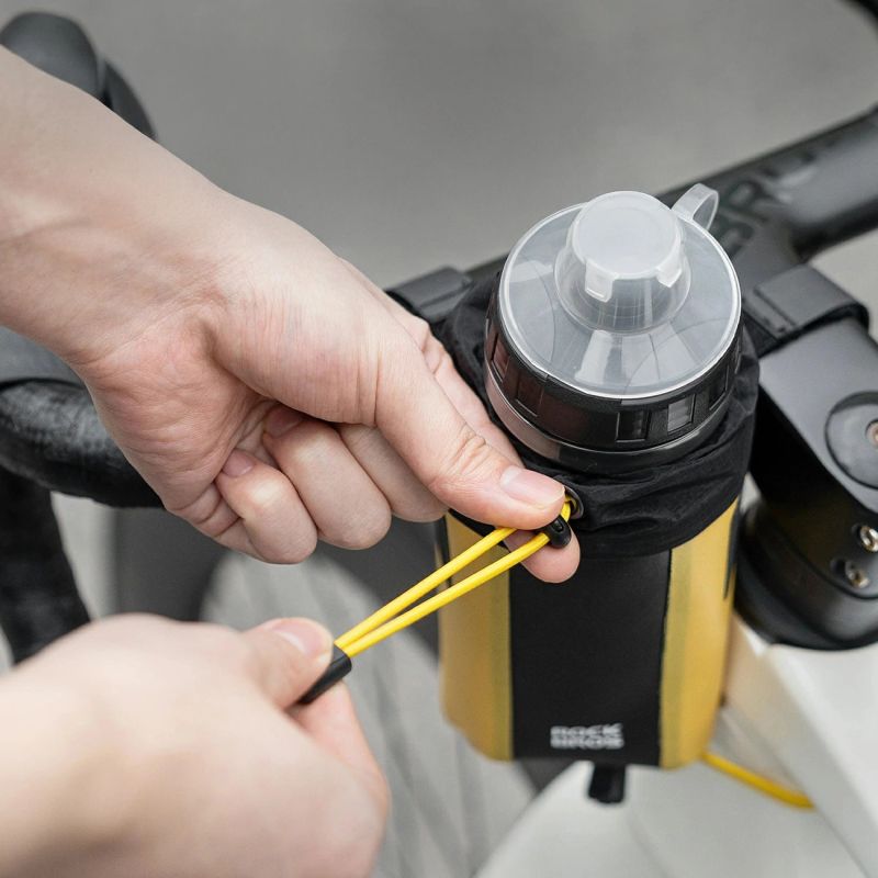 Rockbros AS-162 Waterproof Handlebar Bottle - Yellow sárga táska