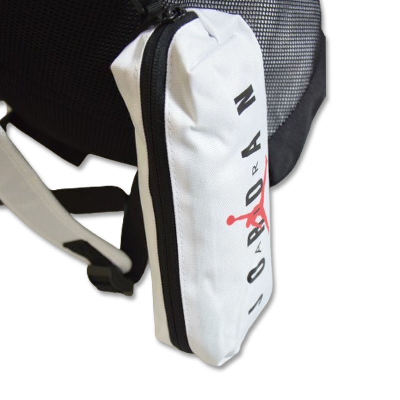 AIR Jordan School Backpack White + Pencil Case - uniwersalny pencil cases, backpacks