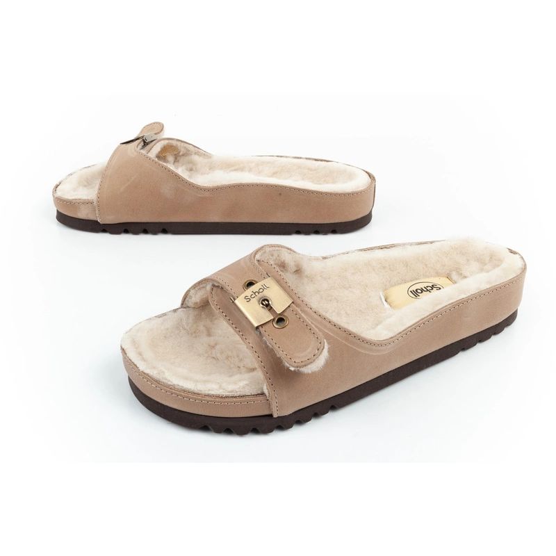 Scholl Iconic MEG Taupe W Flip Flops bézs slides