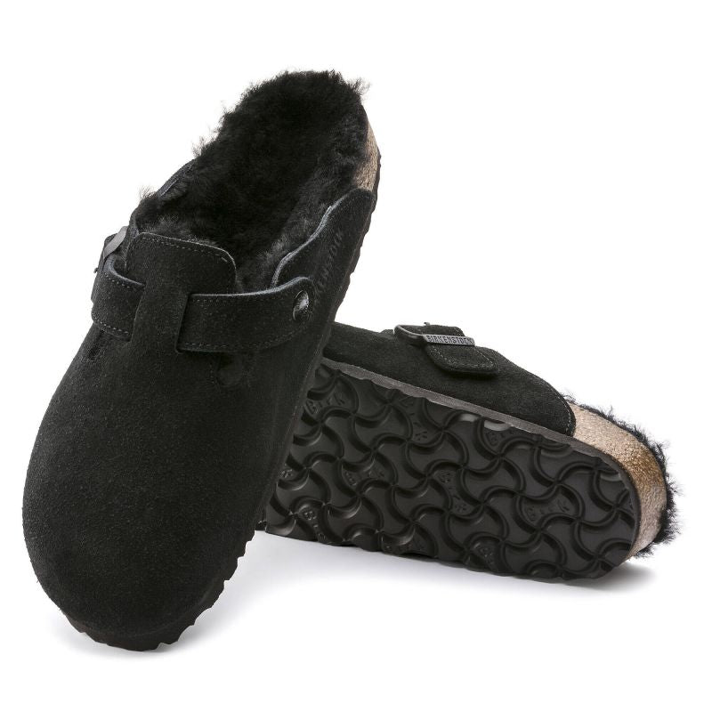 Birkenstock Boston Shearling Black Women's Wool Insulated Clogs Regular Wide (0259881) Kiegészítő