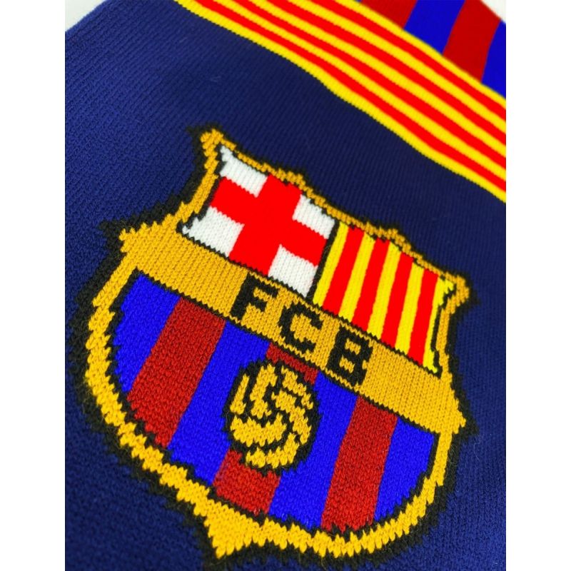 FC Barcelona Double Knitted Scarf N24 5004BUD17 wielokolorowy sál