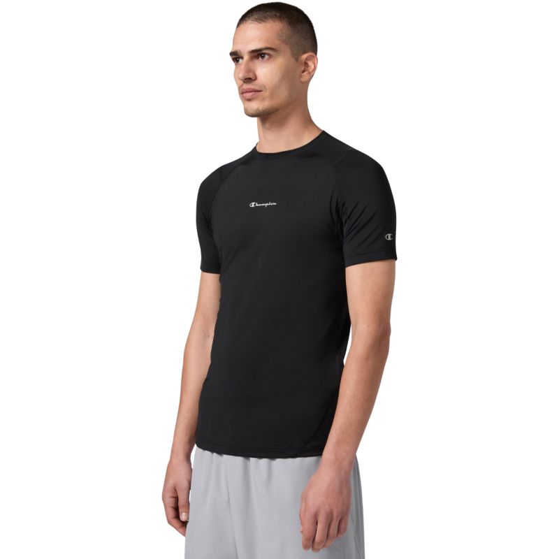 Men's Champion SS Tee Black 221381 KK001 fekete póló