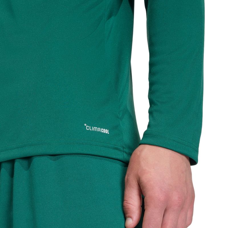 Men's adidas Entrada 26 Long Sleeve Jersey green KF5846 zöld hosszú ujjú mez
