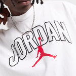 AIR Jordan Men's Brooklyn Arch Logo T-shirt White - fehér póló