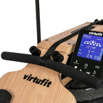 Virtufit Elite Wooden Rowing Machine With Water Resistance - Wood/Oak