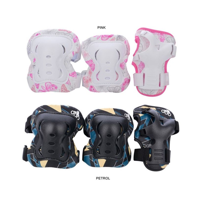 Tempish 3-piece protectors Stryker Jr fehér protectors and knee pads