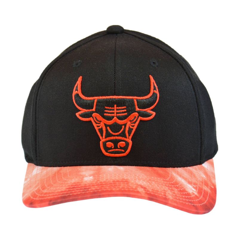 Mitchell & Ness NBA Tie Dye Classic Red Chicago Bulls Snapback Cap - 6HSSFH21HW002-CBUBKRD uniwersalny baseball sapka
