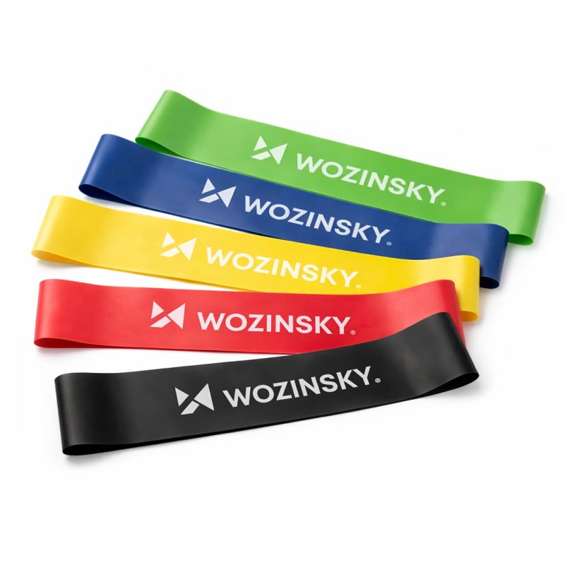 Wozinsky WGO-5 latex resistance bands - 5 pcs. elektronika 304004-197648