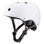 Wozinsky Lightweight BMX/Scooter Helmet S - White biały \ 48-52 cm korcsolya HT-38C-199816