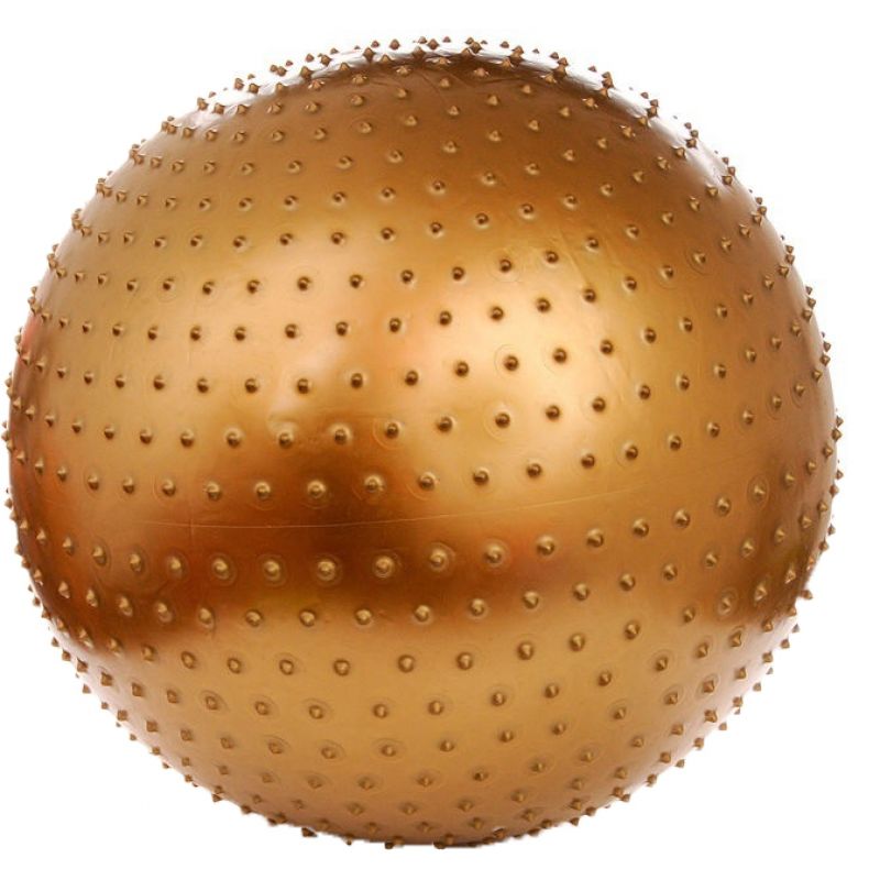 Meteor Massage Ball 65 cm Gold arany balls, gym balls, training equipment