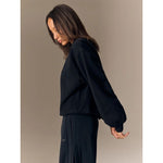 Women's loose sweatshirt without hood 4F