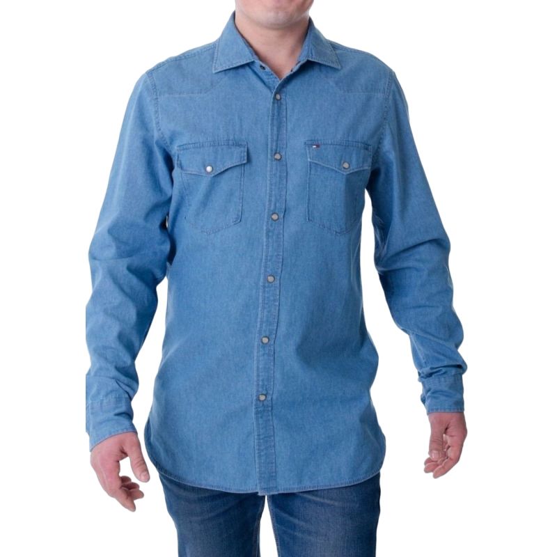 Tommy Hilfiger Denim Shirt M MW0MWII870-IAO Póló