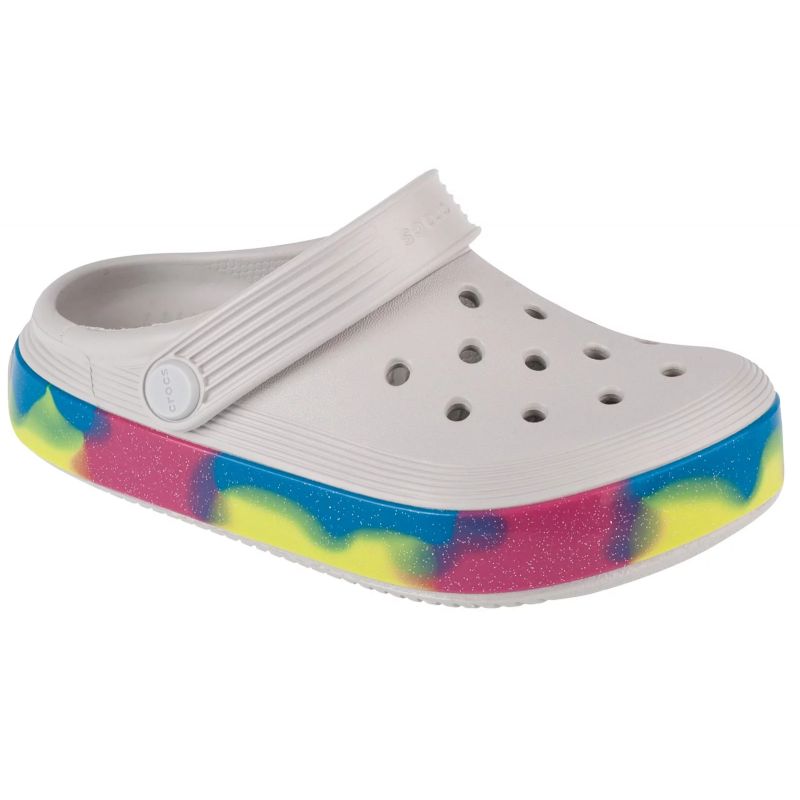 Crocs Off Court Glitter Band Kids Clog Jr 209714-1FS flip-flops Cipő