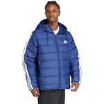 Men's adidas Essentials CLIMAWARM 3-Stripes Jacket Blue JX7771 2xs kapucnis pulóver