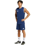 Adidas Men's Entrada 26 Sleeveless Jersey Navy Blue sötétkék póló