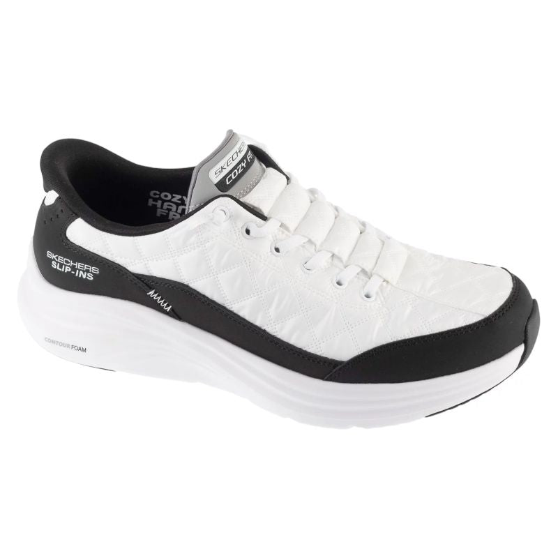 Skechers Slip-Ins: Contour Foam – Cozy White fehér utcai cipő 232619-WBK