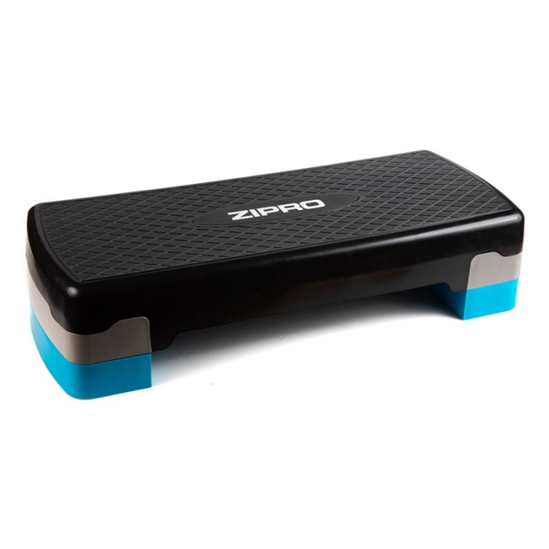 Zipro 5901793678610 aerobic step Black, Blue, 250 kg Adjustable height szürke pulóver 45025