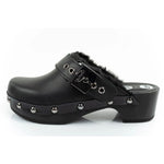 Scholl Iconic W Clogs fekete clogs, slides