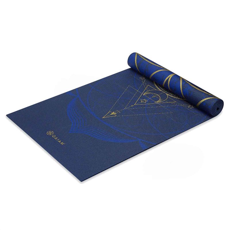 Gaiam Sun and Moon double-sided yoga mat 6mm 63419 Edzőfelszerelés